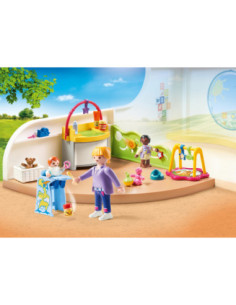Playmobil ciudad habitacion bebes