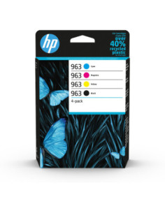 Pack hp 4 cartuchos 963 negro