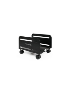 Soporte cpu suelo con ruedas tooq