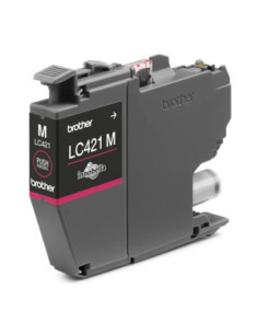 Cartucho tinta brother lc421m magenta 200