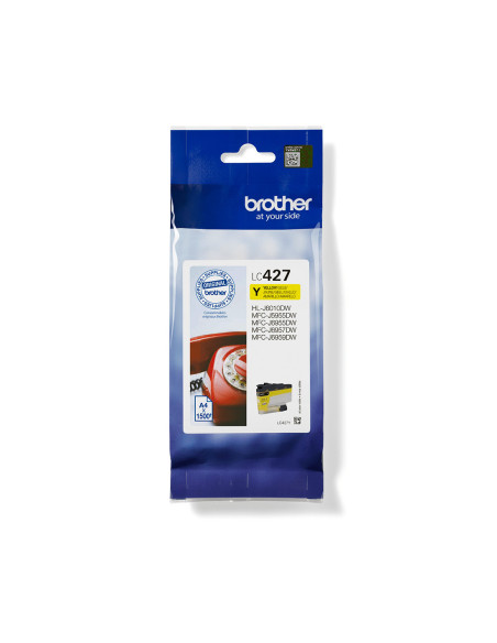 Cartucho tinta brother lc427y amarillo 1500