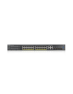 Switch 28 puertos zyxel gs2220 - 28hp - eu0101f