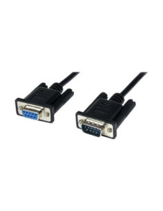 Cable db9 startech 1m macho - hembra negro