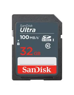 Tarjeta memoria secure digital sdhc sandisk