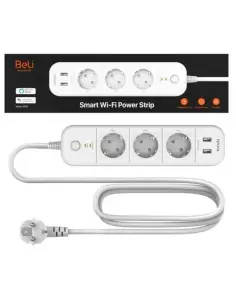 Regleta smart tenda sp15 3x schuko