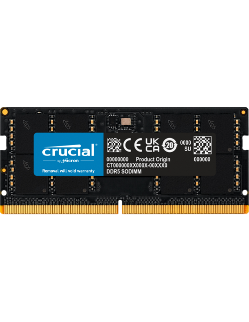 Memoria ram ddr5 32gb crucial sodimm