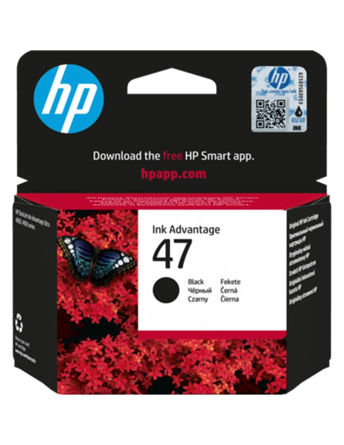 Cartucho tinta hp 47 6zd21ae negro