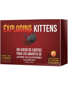Juego mesa asmodee exploding kittens pegi