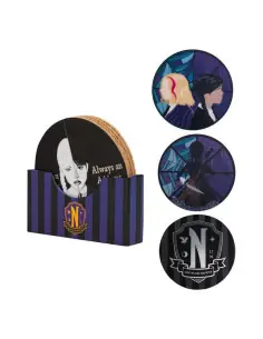 Juego 4 posavasos cinereplicas miercoles miercoles