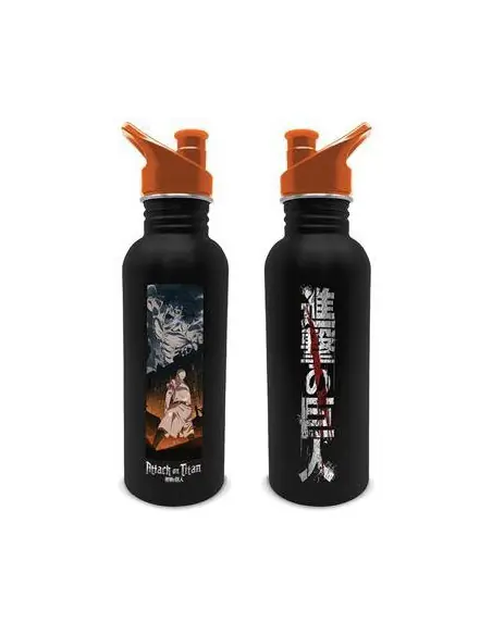 Botella acero pyramid atack on titan