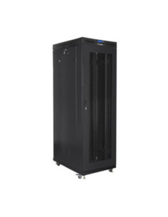 Armario lanberg 19 pulgadas 27u 800x1000 negro