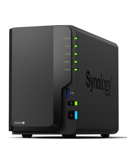 Servidor nas synology disk station ds225+