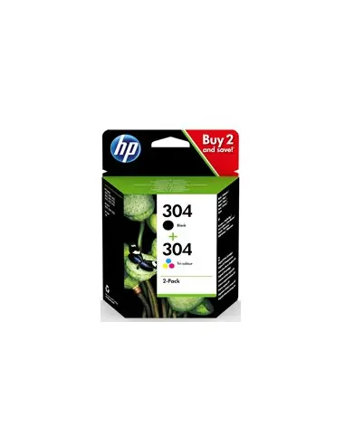 Pack 2 cartucho tinta hp 304