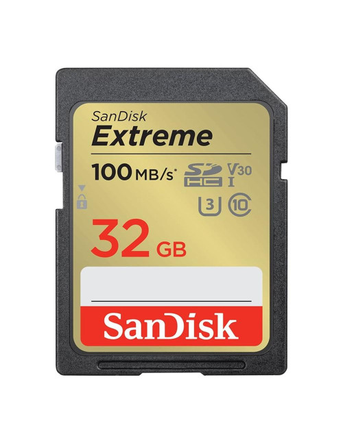 Tarjeta memoria flash sandisk extreme 32gb