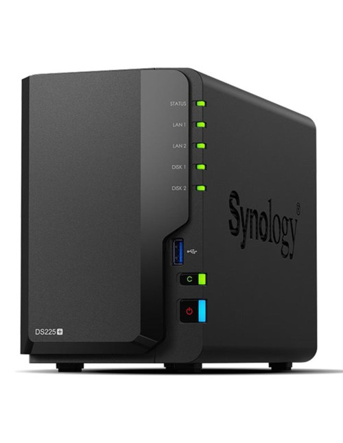 Servidor nas synology disk station ds225+