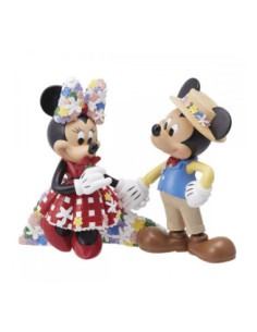 Figura enesco disney mickey y minnie