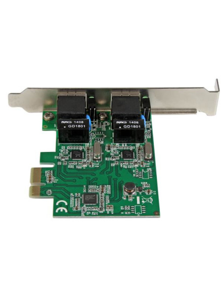 Tarjeta red startech 2 puertos ethernet