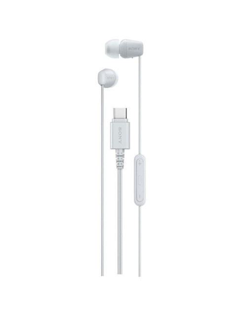 Auriculares sony ier - ex15c blanco