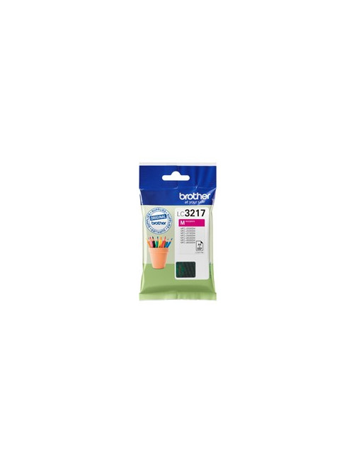 Cartucho tinta brother lc3217m magenta 550