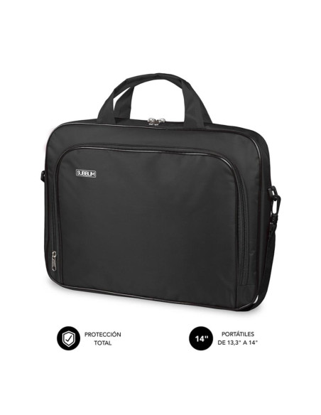 Maletin subblim oxford portatil 13.3pulgadas - 14pulgadas negro