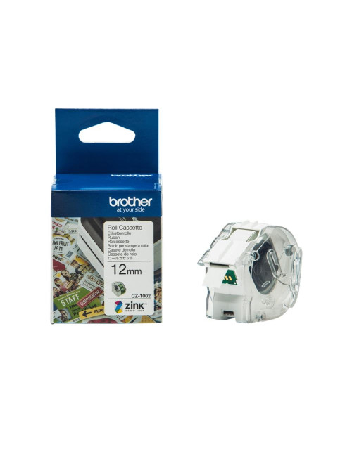 Rollo cinta adhesiva brother cz1002 12mm