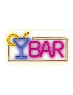Lampara forever neon plexi led bar