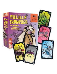 Juego mesa devir la polilla tramposa