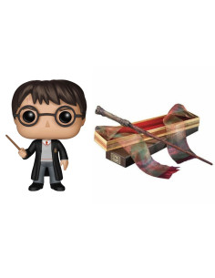 Pack funko + varita harry potter