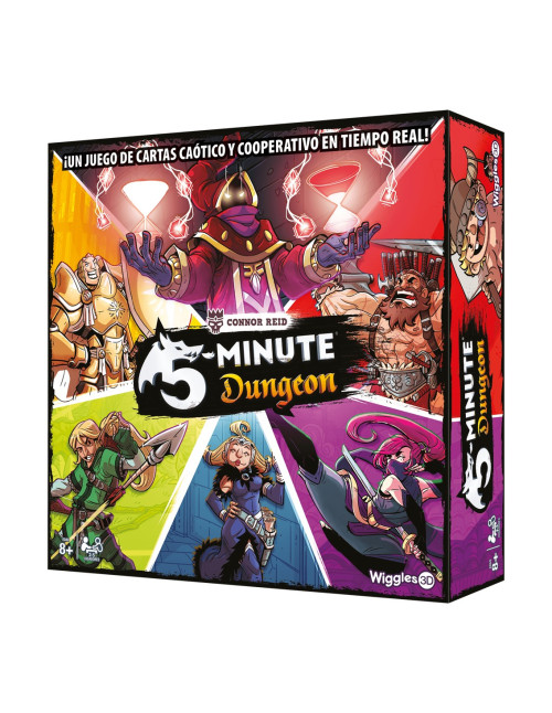 Juego mesa 5 minute dungeon edad