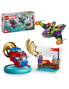Lego spidey vs duende verde