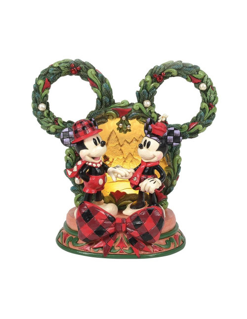 Figura diorama enesco disney mickey y