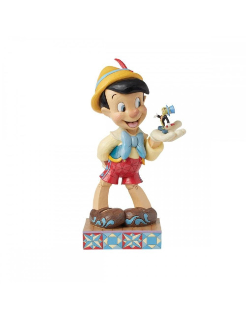 Figura enesco disney pinocchio & pepito