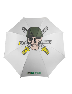 Paraguas blanco one piece zoro