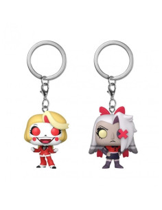 Funko pop keychain hazbin hotel charlie