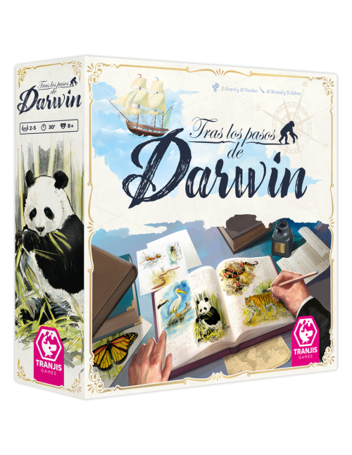 Juego mesa tras los pasos darwin