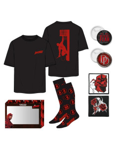 Camiseta corta single jersey set daredevil