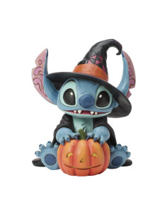 Figura enesco stitch mago con sombrero