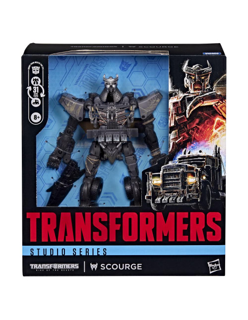 Figura hasbro transformers studio series scourge