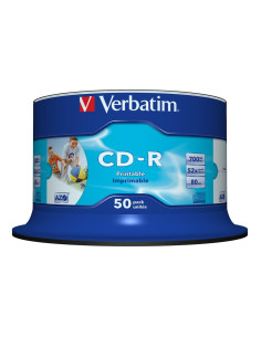 Verbatim cd - r 700mb 52x tarrina 50