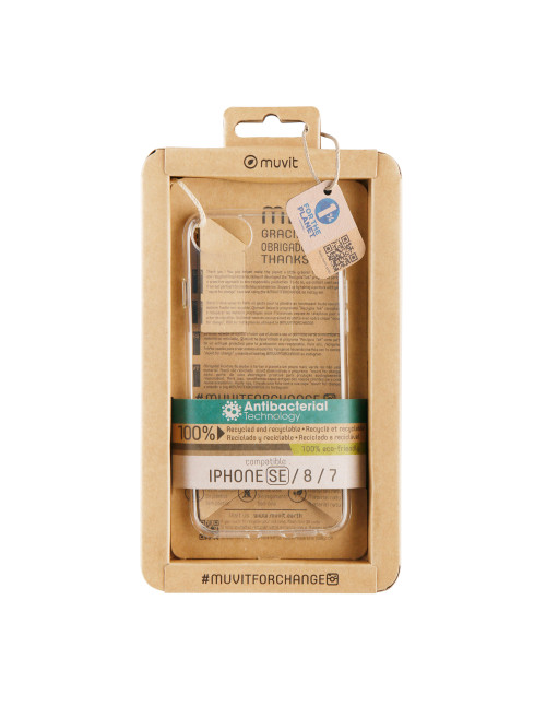 Funda muvit recycletek antibacteriana apple iphone