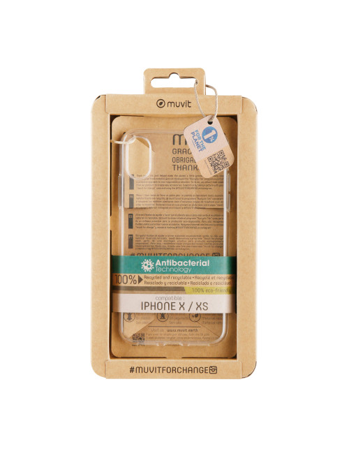 Funda muvit recycletek antibacteriana apple iphone