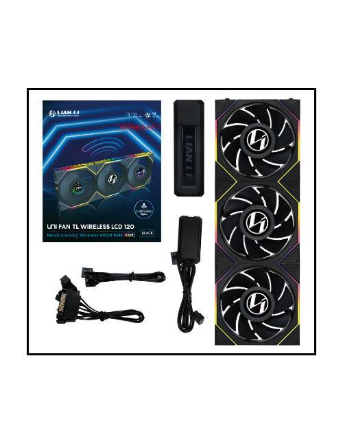 Ventilador caja gaming lian li unifan
