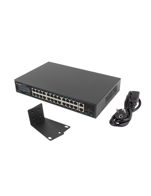 Switch lanberg 24 ptos 1gb poe+