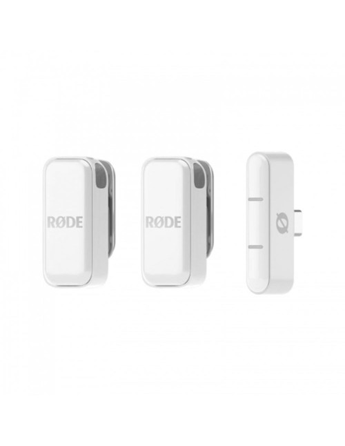 Microfono inalambrico rode micro l blanco