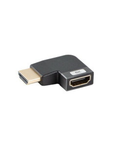 Adaptador hdmi 8k lanberg macho - hembra angulo