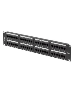 Patch panel lanberg 48 puertos 2u