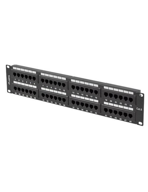 Patch panel lanberg 48 puertos 2u