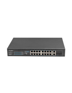 Switch lanberg 18 puertos 100mb 16xpoe+