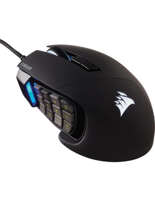Raton gaming corsair scimitar elite rgb