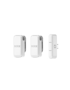 Microfono inalambrico rode micro c blanco